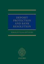 Deposit Protection and Bank Resolution