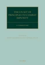 The United Nations Principles to Combat Impunity: A Commentary