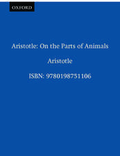 Aristotle: On the Parts of Animals