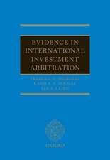 Evidence in International Investment Arbitration