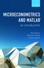 Microeconometrics and MATLAB: An Introduction