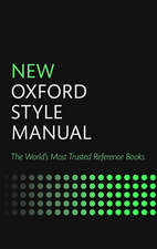 New Oxford Style Manual