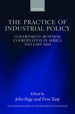 The Practice of Industrial Policy: Government—Business Coordination in Africa and East Asia