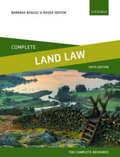 Complete Land Law: Text, Cases, and Materials