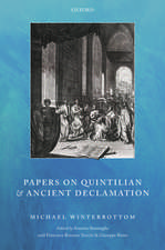 Papers on Quintilian and Ancient Declamation