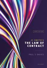 JC Smith's The Law of Contract