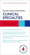 Oxford Assess and Progress: Clinical Specialties