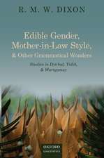 Edible Gender, Mother-in-Law Style, and Other Grammatical Wonders: Studies in Dyirbal, Yidiñ, and Warrgamay