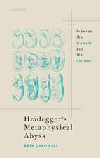 Heidegger's Metaphysical Abyss: Between the Human and the Animal