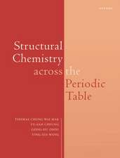 Structural Chemistry across the Periodic Table