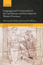 Languages and Communities in the Late-Roman and Post-Imperial Western Provinces