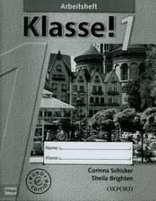 Klasse! 1: Workbook 1 Euro Edition