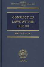 Conflict of Laws Within the UK