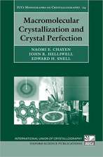 Macromolecular Crystallization and Crystal Perfection