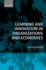 Learning and Innovation in Organizations and Economies