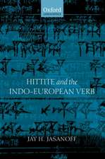 Hittite and the Indo-European Verb