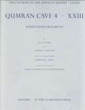 Discoveries in the Judaean Desert: Volume XXXIII: Unidentified Fragments from Qumran Cave 4