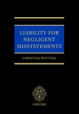 Liability for Negligent Misstatements