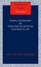 Some Landmarks of Twentieth Century Contract Law