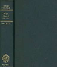 Henry Fielding - Plays, Volume II, 1731 - 1734