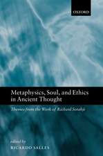 Metaphysics, Soul, and Ethics in Ancient Thought