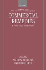 Commercial Remedies: Current Issues and Problems