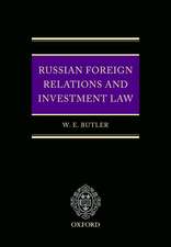 Russian Foreign Relations and Investment Law