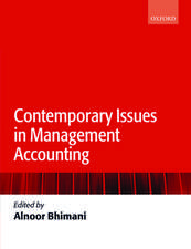 Contemporary Issues in Management Accounting