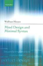 Mind Design and Minimal Syntax