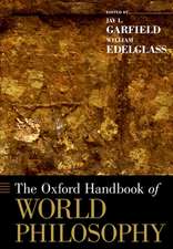 The Oxford Handbook of World Philosophy