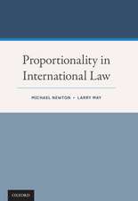 Proportionality in International Law