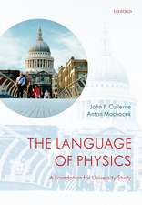 The Language of Physics