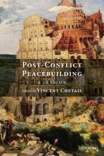 Post-Conflict Peacebuilding: A Lexicon