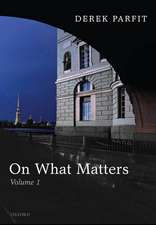 On What Matters: Volume One