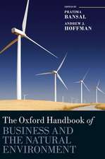 The Oxford Handbook of Business and the Natural Environment