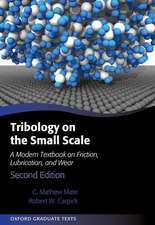 Tribology on the Small Scale: A Modern Textbook on Friction, Lubrication, and Wear