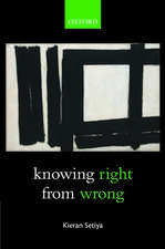 Knowing Right From Wrong