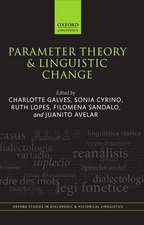 Parameter Theory and Linguistic Change