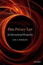 Data Privacy Law: An International Perspective