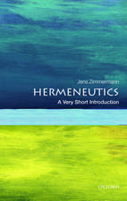 Hermeneutics: A Very Short Introduction