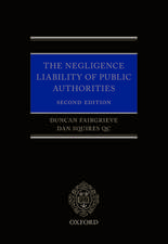 The Negligence Liability of Public Authorities