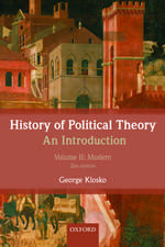 History of Political Theory: An Introduction: Volume II: Modern