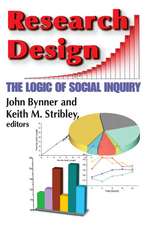 Research Design: The Logic of Social Inquiry