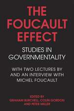 The Foucault Effect: Studies in Governmentality