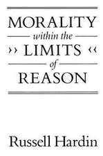 Morality within the Limits of Reason