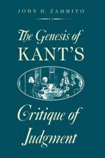 The Genesis of Kant's Critique of Judgment