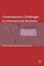 Contemporary Challenges to International Business