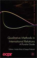 Qualitative Methods in International Relations: A Pluralist Guide