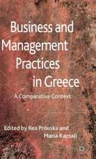 Business and Management Practices in Greece