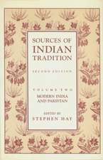 Sources of Indian Tradition – Modern India and Pakistan